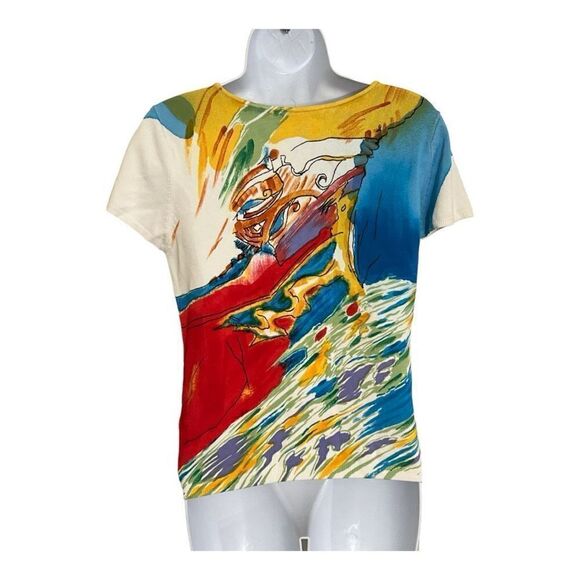 Sharon Anthony American Vintage Women's Multi short sleeve Tee - Picture 4 of 4